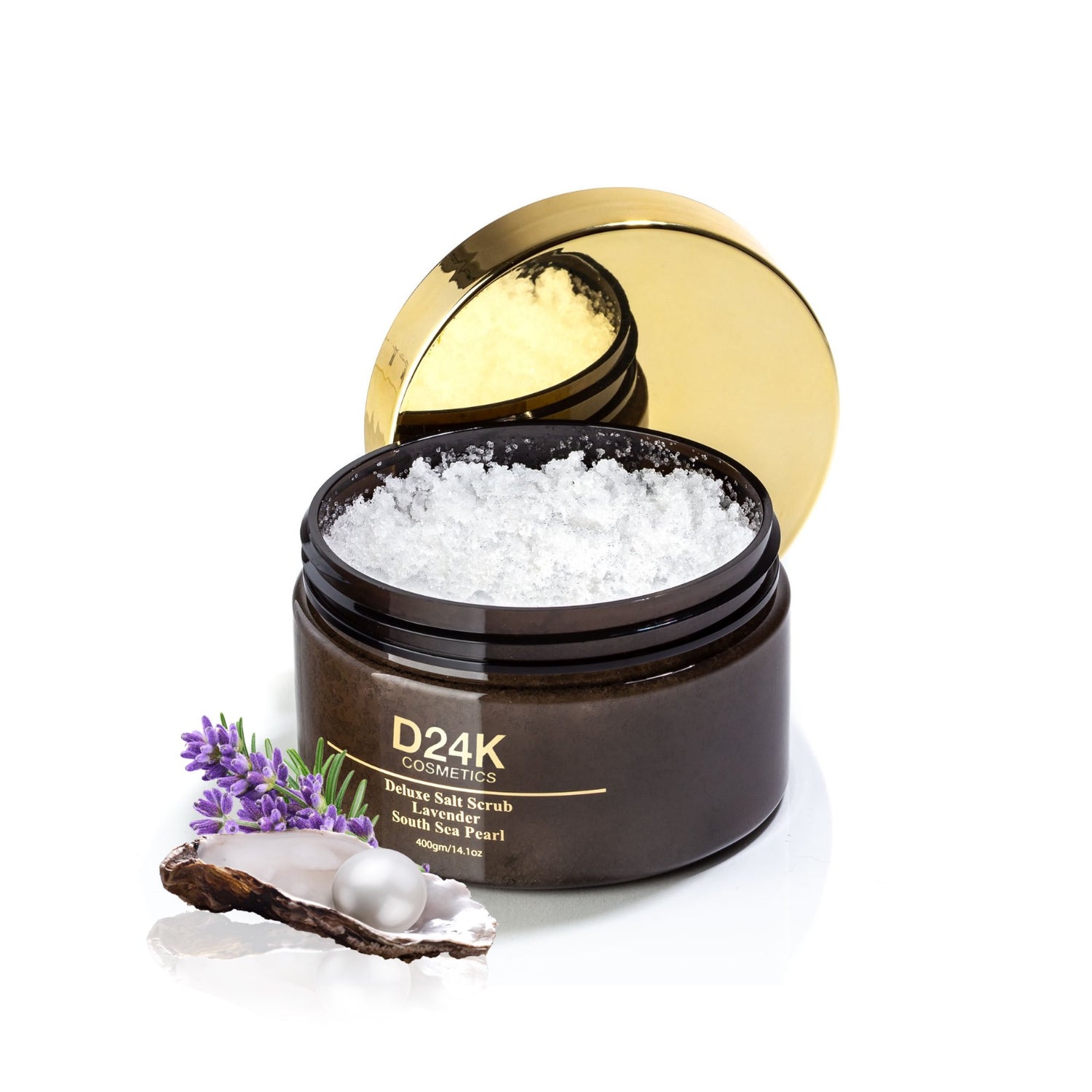D24K Exfoliating Lavender Salt Scrub