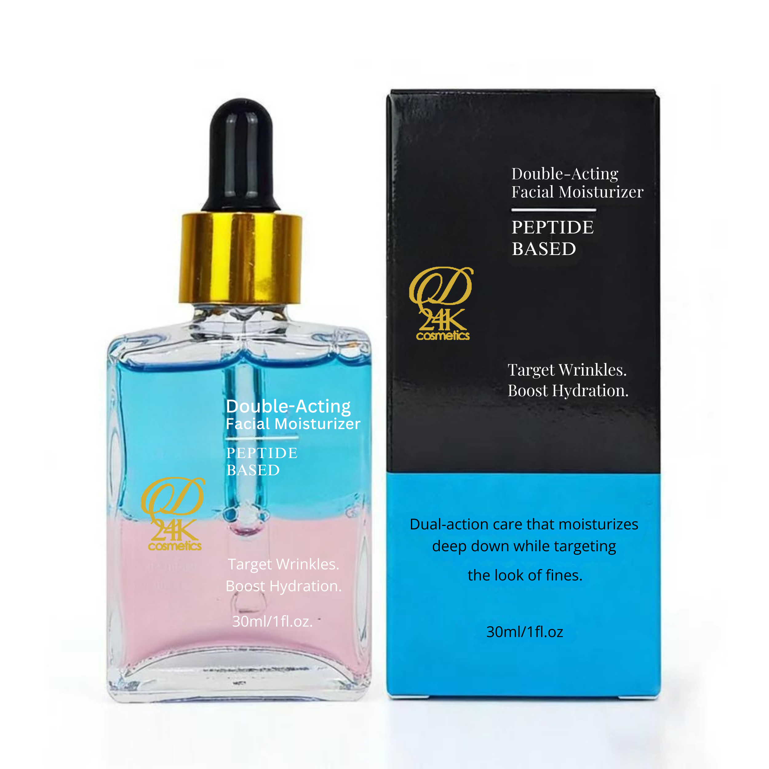 Target Wrinkles, Boost Hydration - Peptide Based