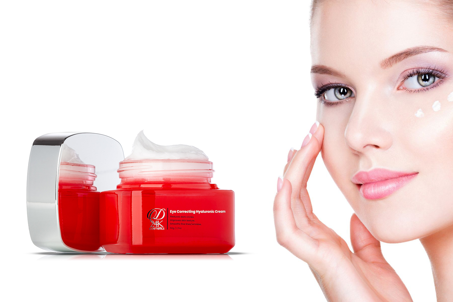 D24k Eye Correcting Hyaluronic Cream