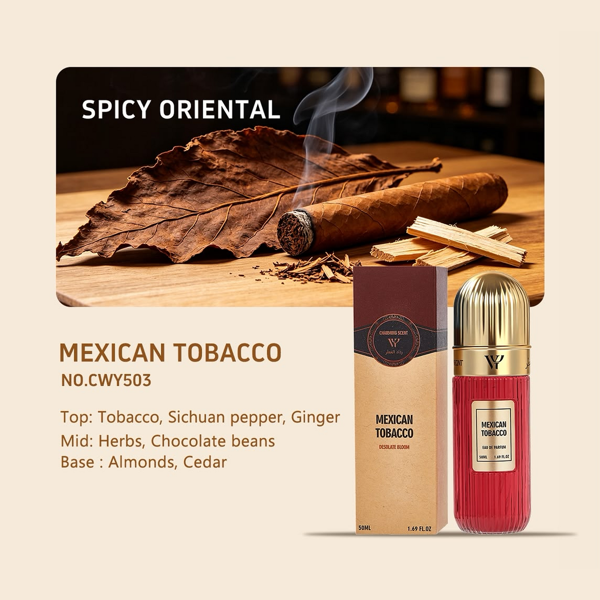Charming Scent Mexican Tobacco Eau de Parfum