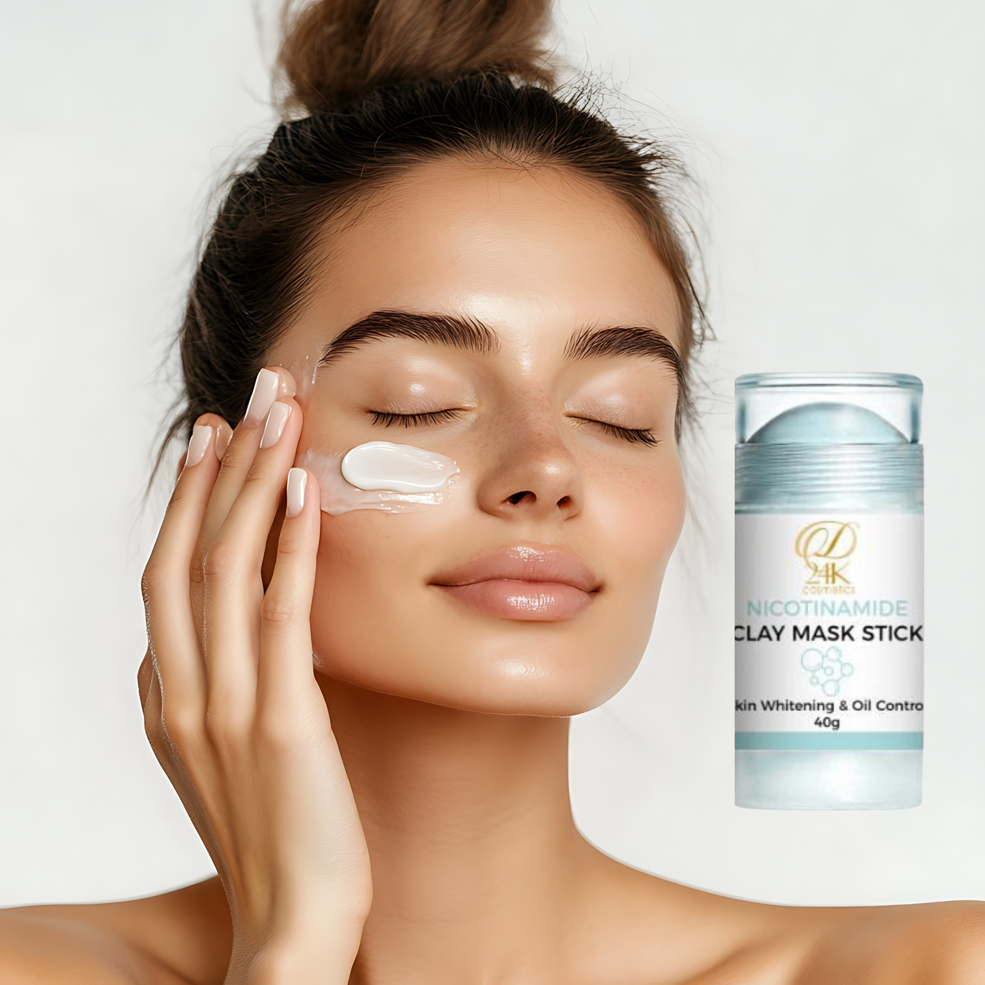 D24K Nicotinamide Clay Mask Stick – Brightening • Pore Refining • Oil Control (40g)