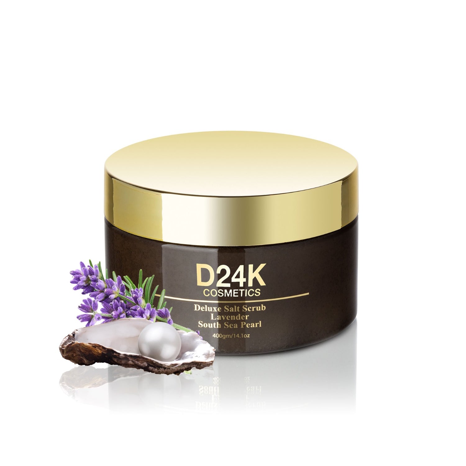 D24K Exfoliating Lavender Salt Scrub