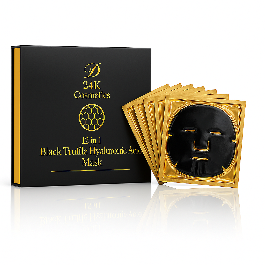 12 in 1 | Black truffle Hyaluronic Acid mask
