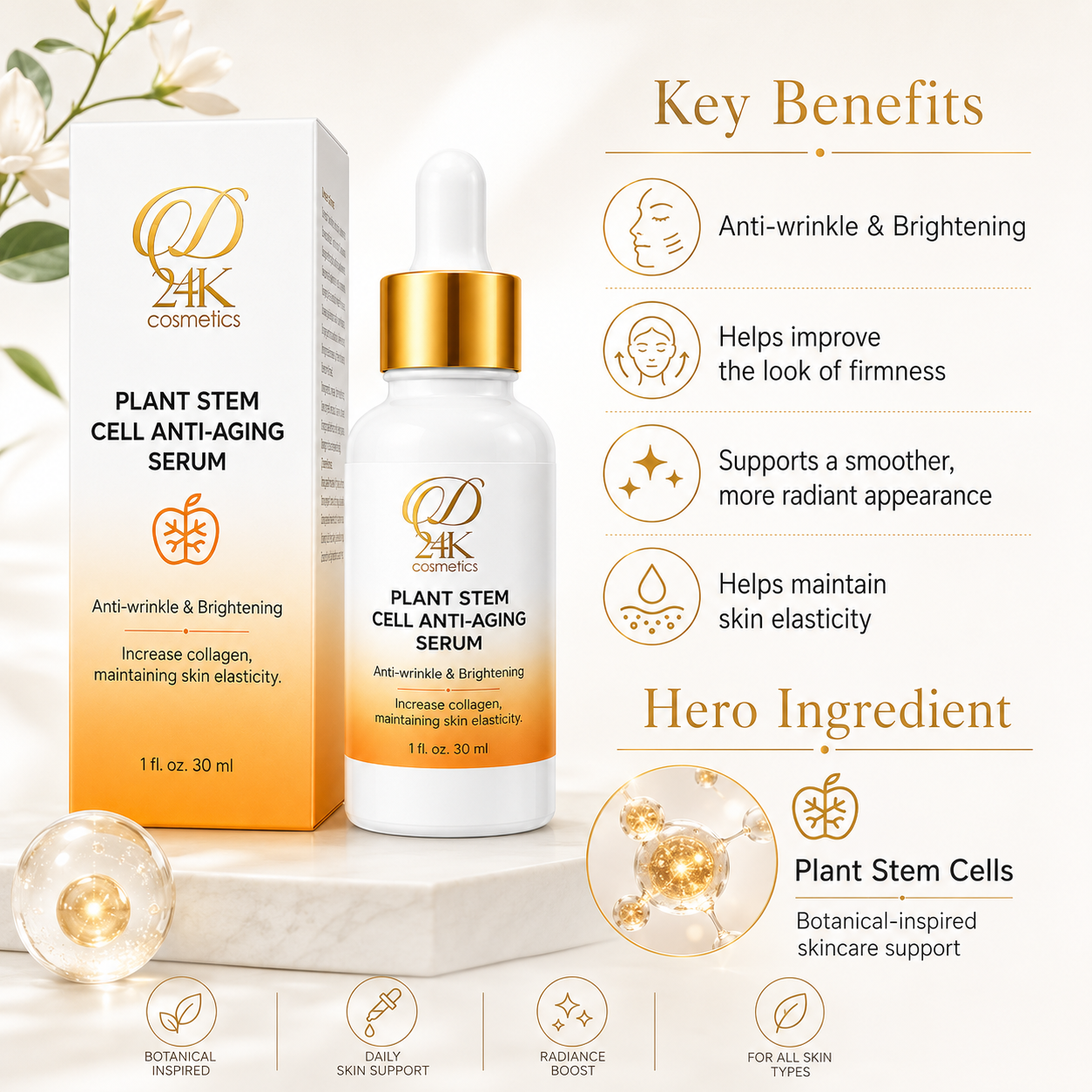 Plant Stem Cell Anti-Aging Serum