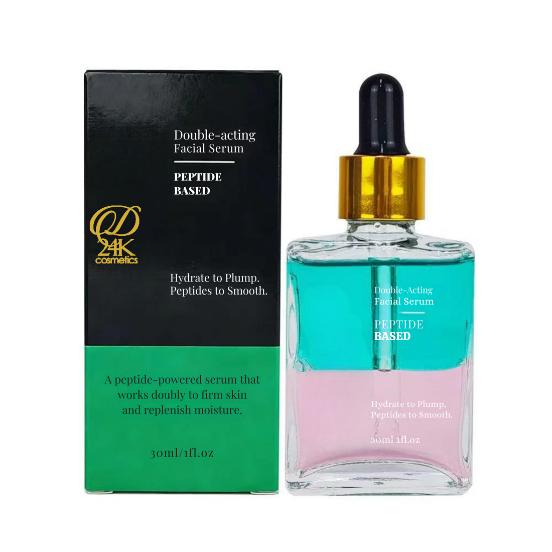 Target Wrinkles, Boost Hydration - Peptide Based