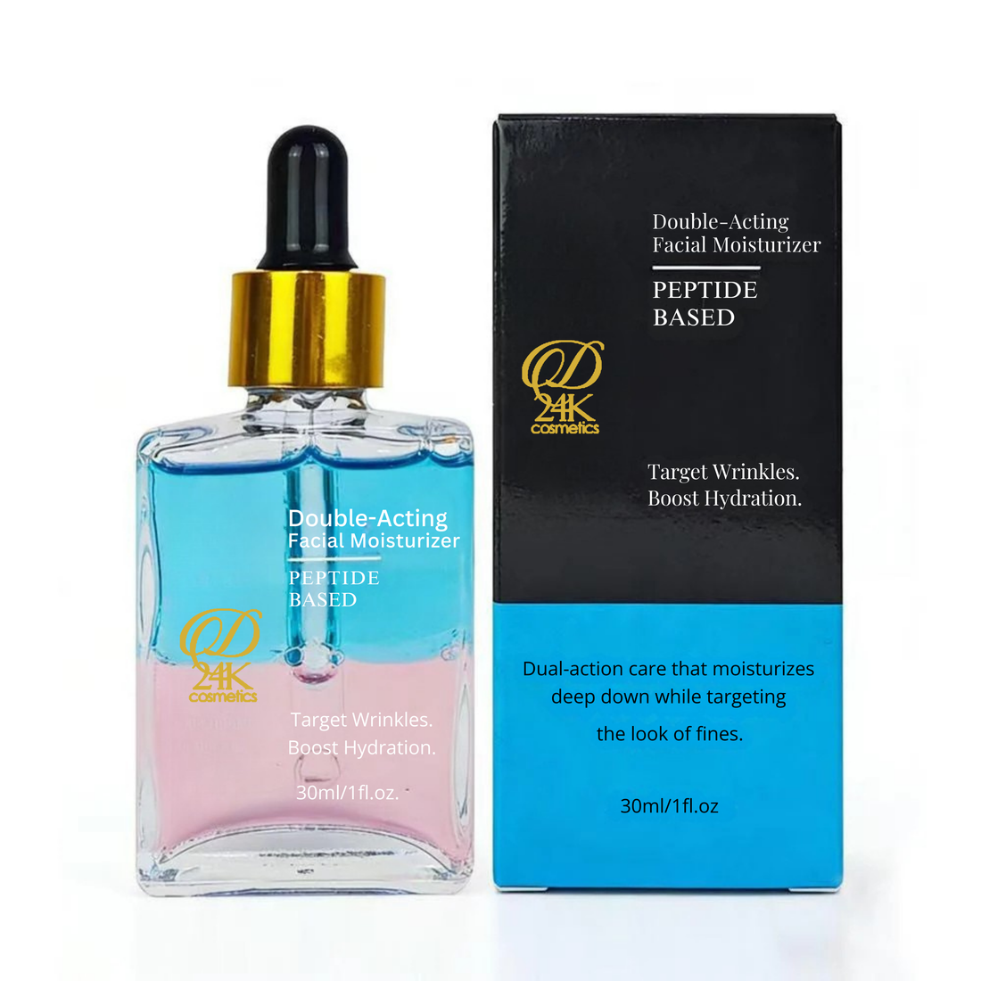 Target Wrinkles, Boost Hydration - Peptide Based