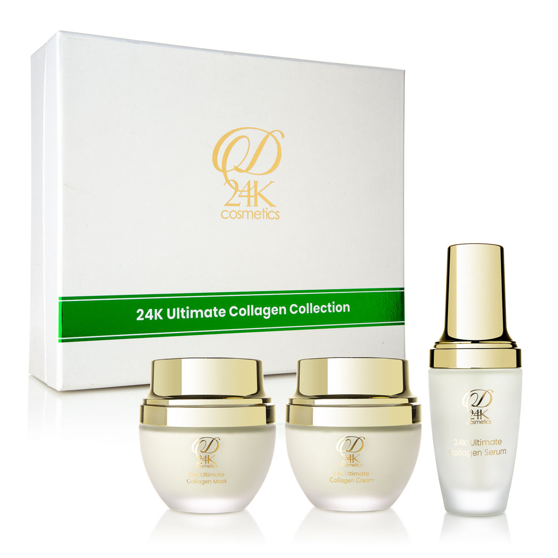 24K Collagen Renewal Set - Ultimate Collagen Cream / Ultimate Collagen Mask / Ultimate Collagen Serum