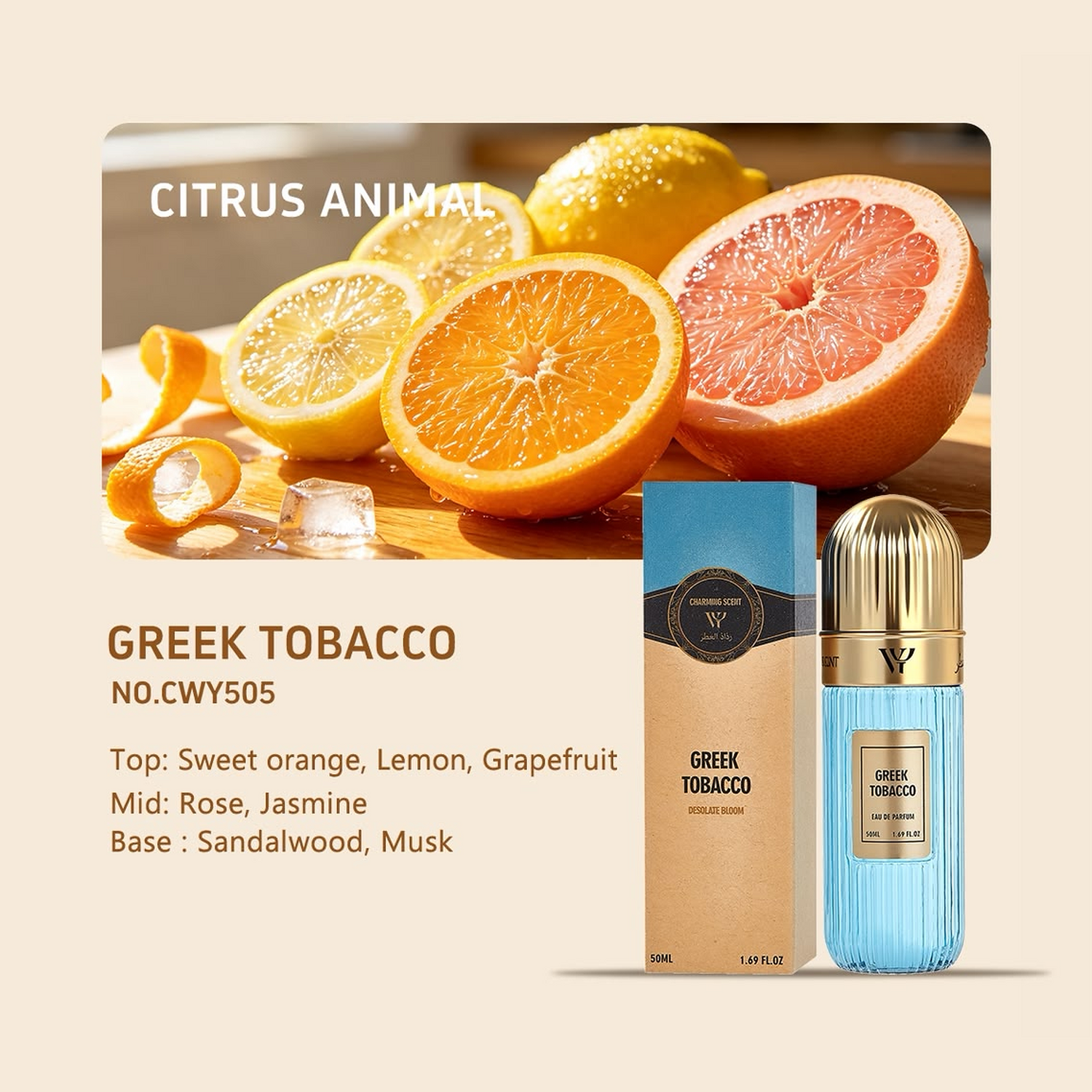 Charming Scent Greek Tobacco Eau de Parfum
