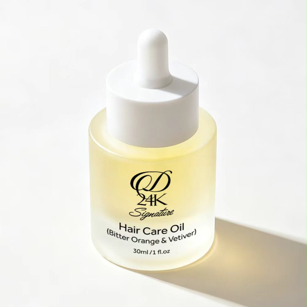 D24K Signature Hair Care Oil – Bitter Orange &amp; Vetiver | 30ml / 1 fl. oz.