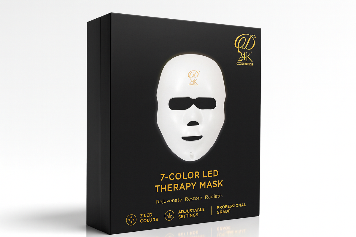 7-Color LED Therapy Mask – D24K