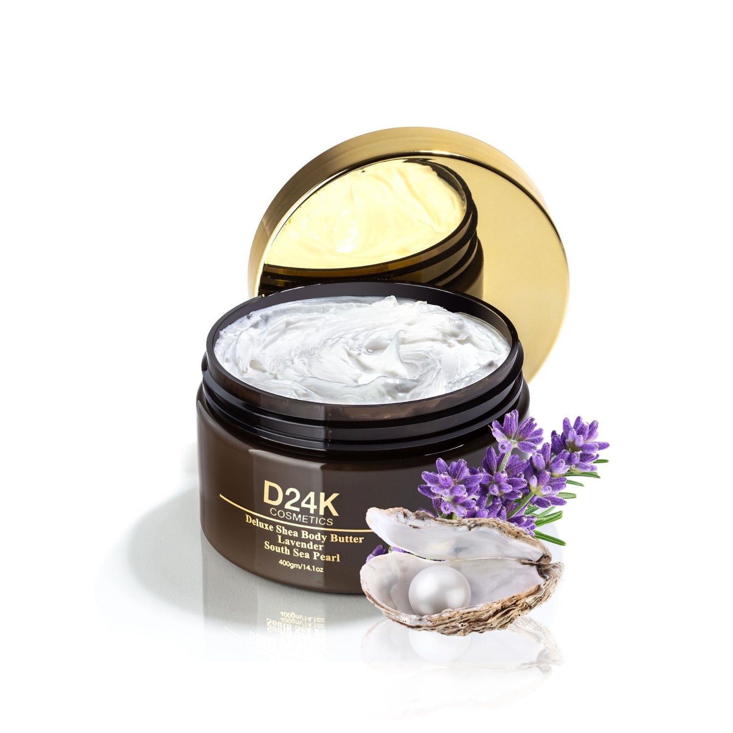 Pearl Infused Lavender Body Butter