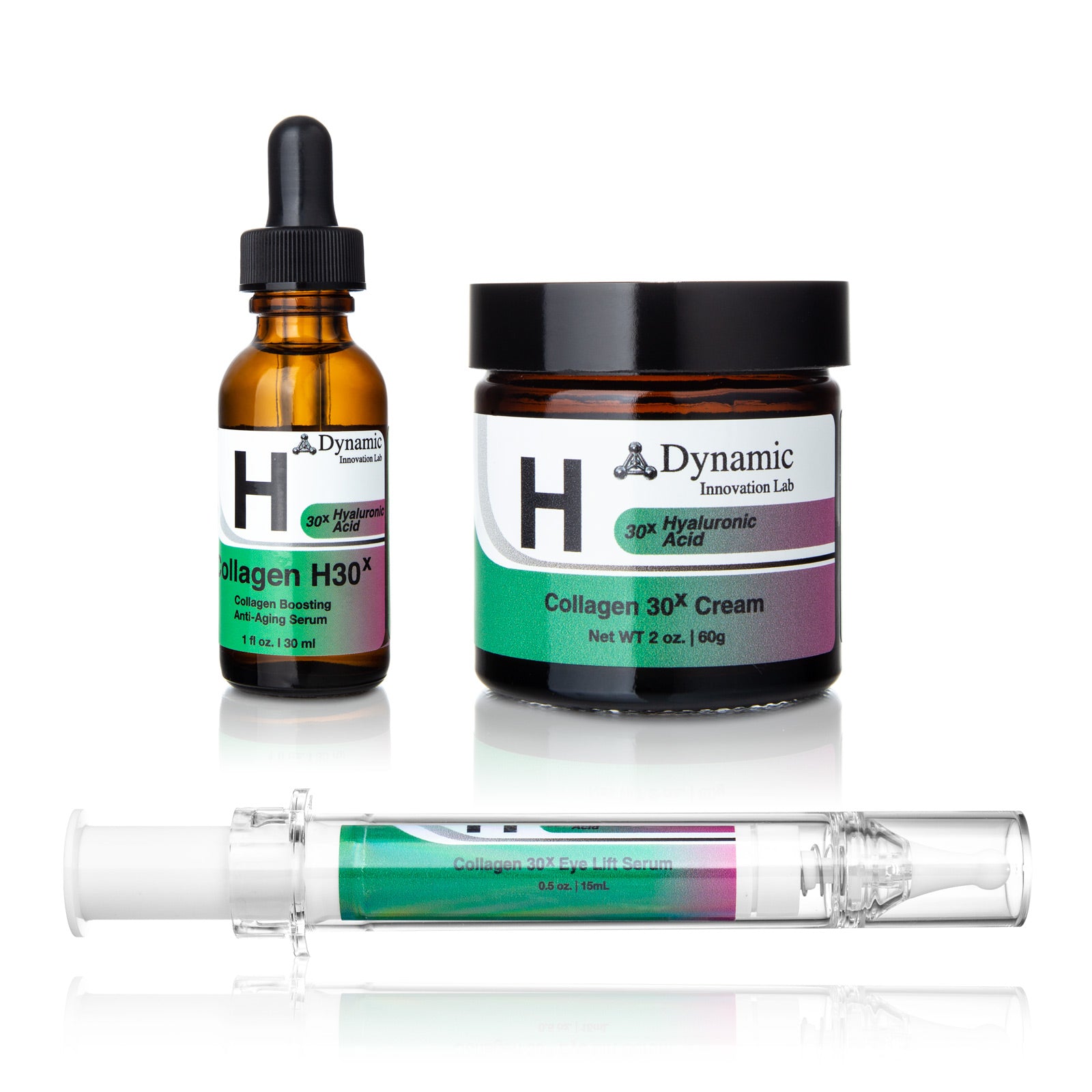 Collagen Boosting 30X Hyaluronic Acid Anti-Aging Cream / Serum / Eye-lift Serum