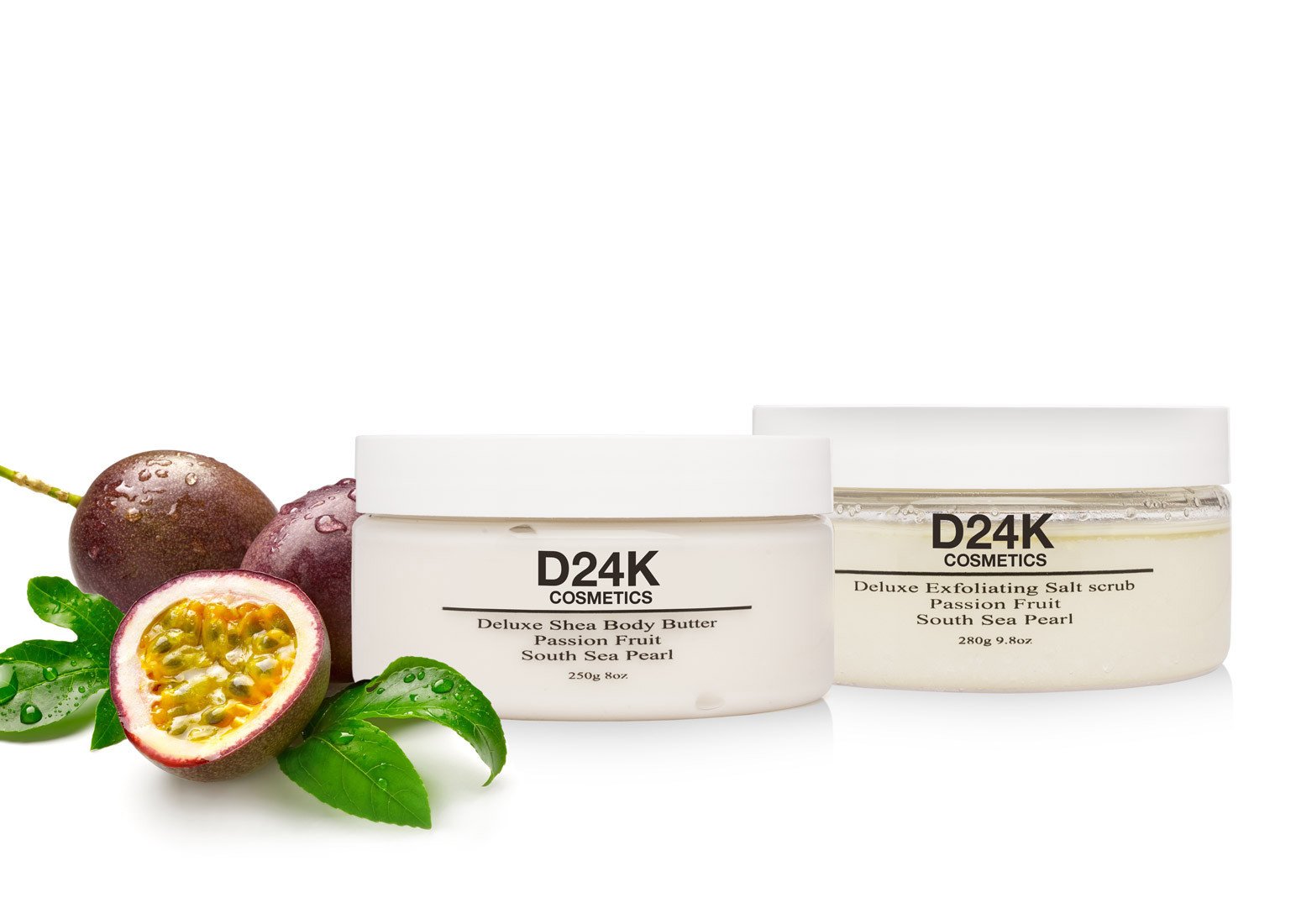 D24K Body Treatment Passion Fruit Set - Scrub / Body Butter